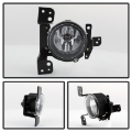Picture of Spyder Mitsubishi Mirage 2014+ OEM Fog Lights w-Switch Clear FL-MM2014-C