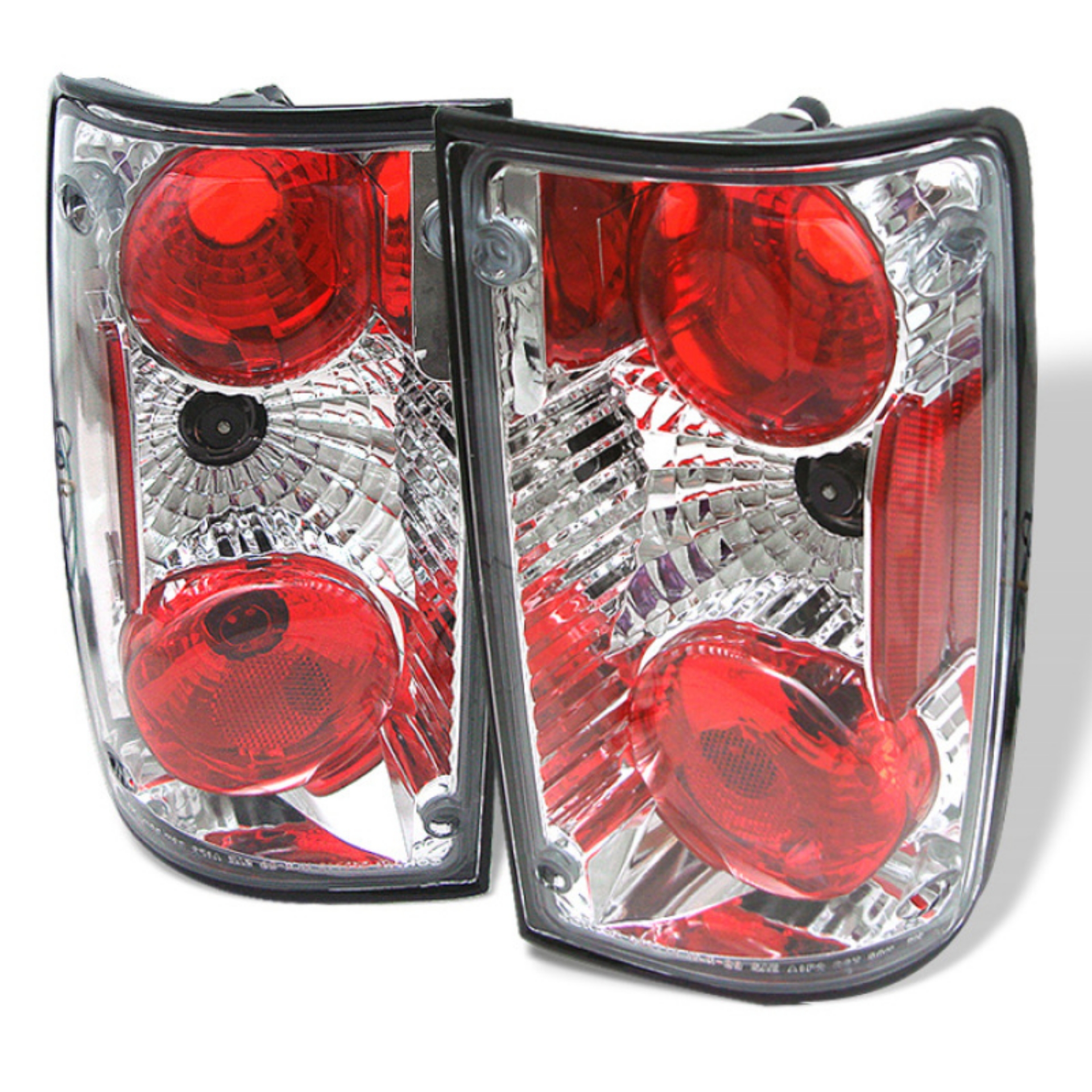 Picture of Spyder Toyota Pick Up 89-95 Euro Style Tail Lights Chrome ALT-YD-TP89-C