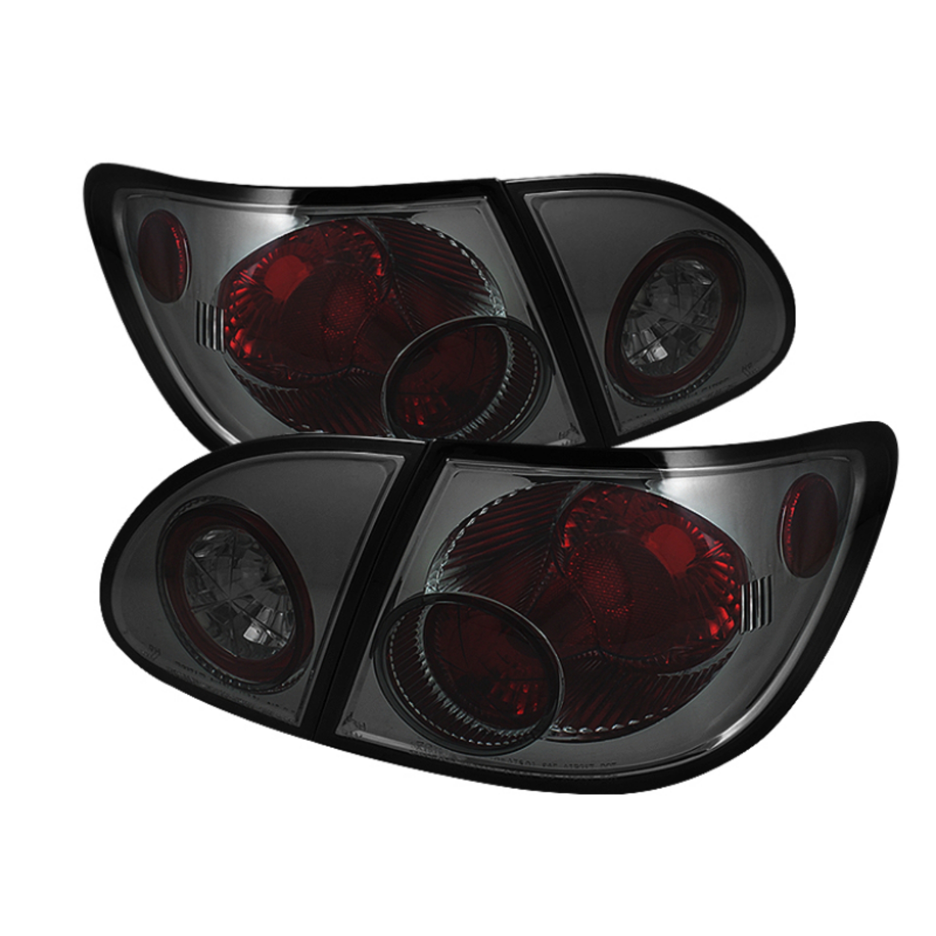 Picture of Spyder Toyota Corolla 03-08 Euro Style Tail Lights Smoke ALT-YD-TC03-SM