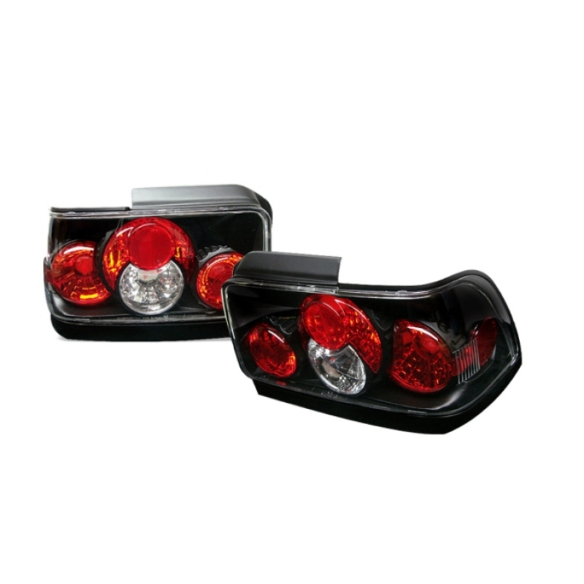 Picture of Spyder Toyota Corolla 93-97 Euro Style Tail Lights Black ALT-YD-TC93-BK