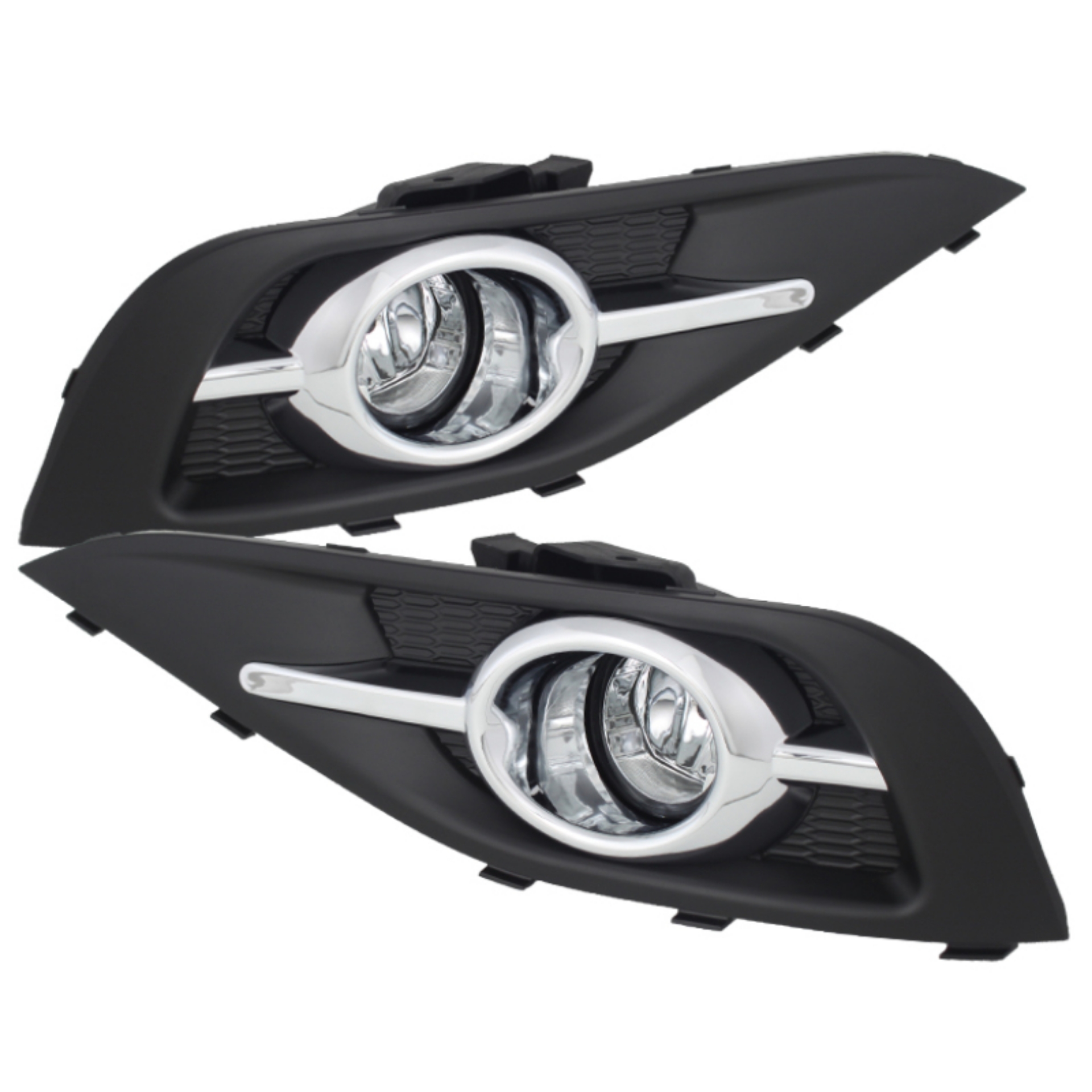 Picture of Spyder Honda CRV 2012-2014 OEM Fog Lights W-Switch Clear FL-HCRV2012-C