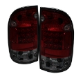 Picture of Spyder Toyota Tacoma 95-00 LED Tail Lights Red Smoke ALT-YD-TT95-LED-RS