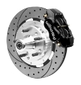 Picture of Wilwood 55-57 Chevrolet Bel Air Forged Dynalite Front Big Brake Kit - Black