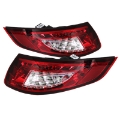Picture of Spyder Porsche 997 05-08 LED Tail Lights Red Clear ALT-YD-P99705-LED-RC