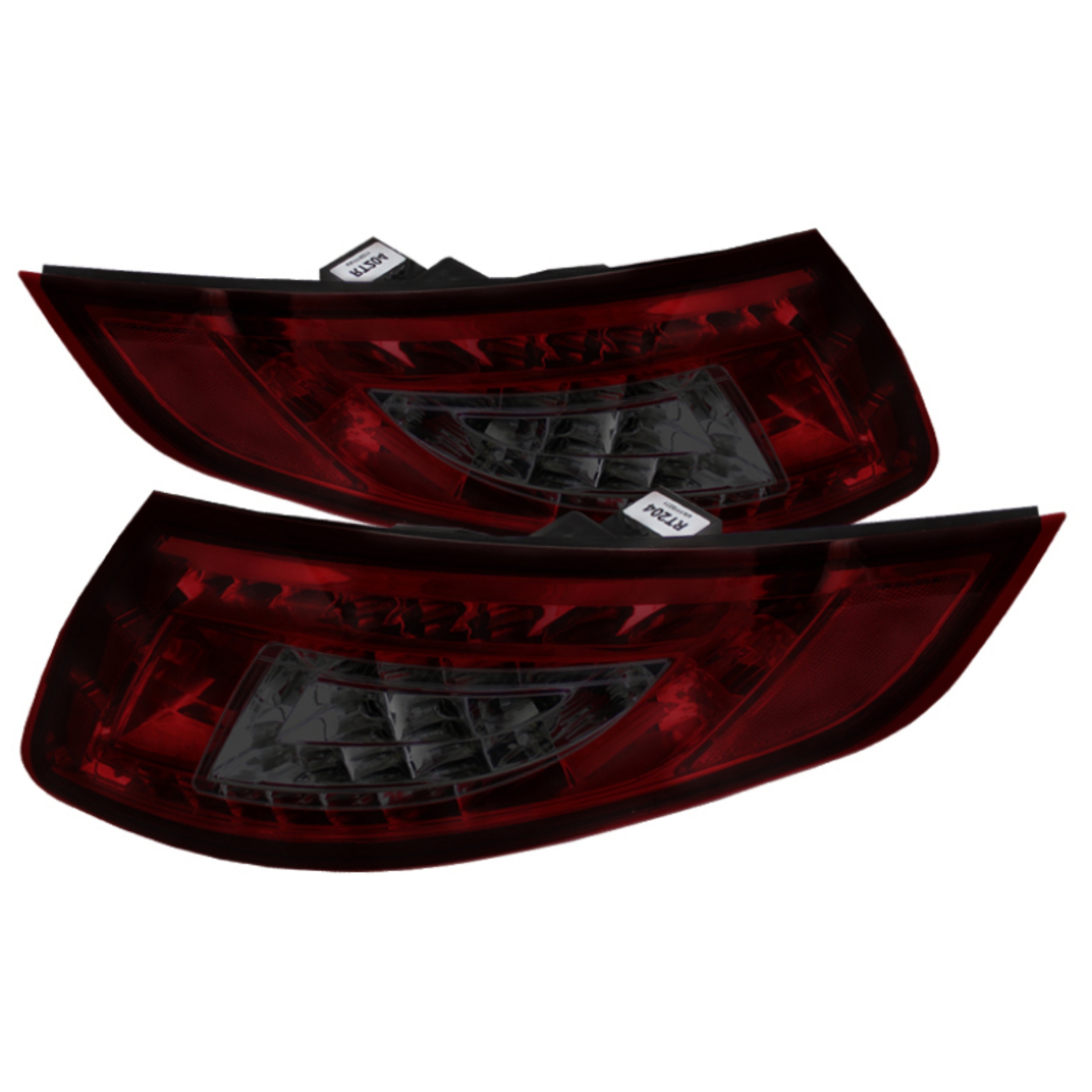 Picture of Spyder Porsche 997 05-08 LED Tail Lights Red Smoke ALT-YD-P99705-LED-RS
