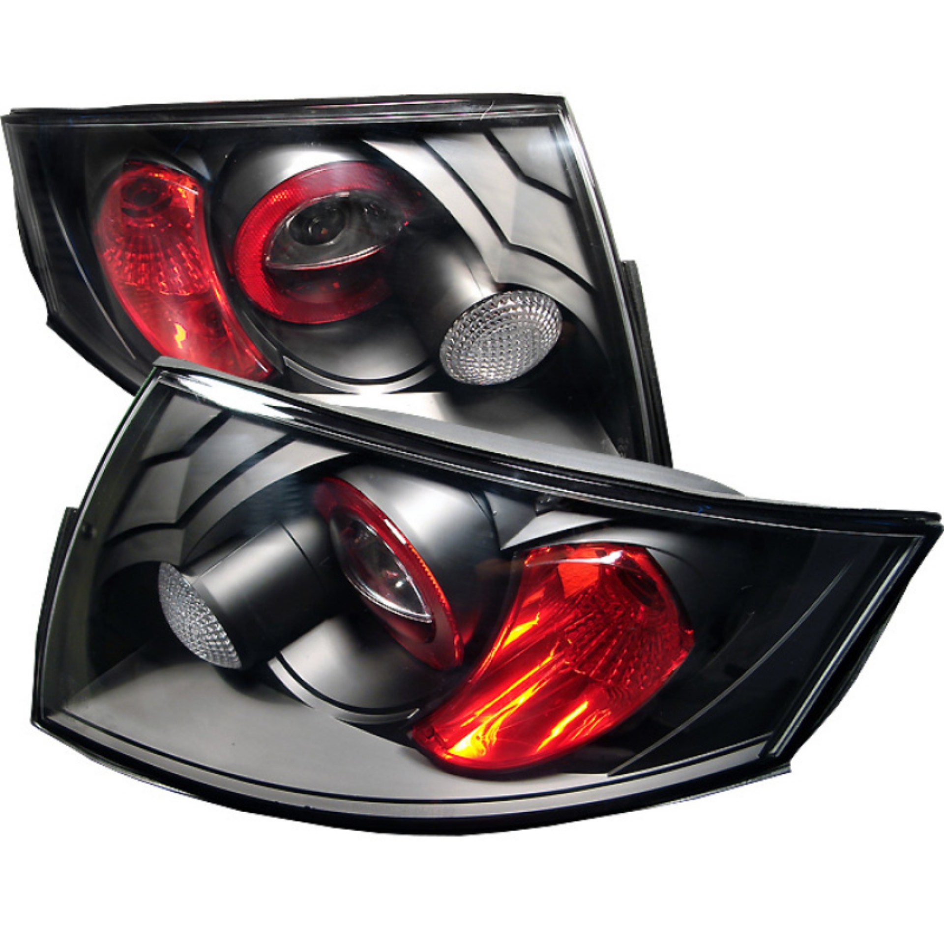Picture of Spyder Audi TT 00-06 Euro Style Tail Lights Black ALT-YD-ATT99-BK