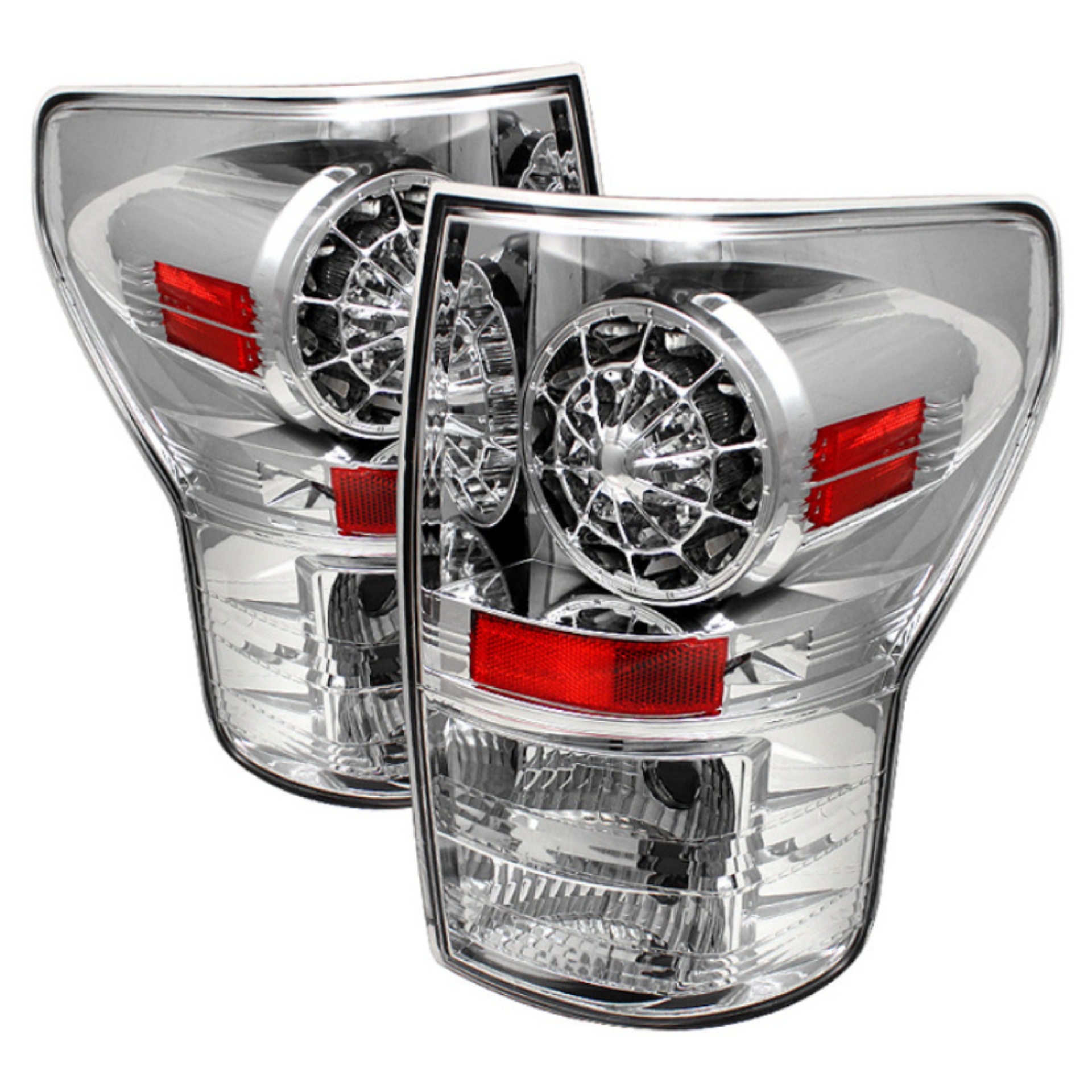 Picture of Spyder Toyota Tundra 07-13 LED Tail lights Chrome ALT-YD-TTU07-LED-C