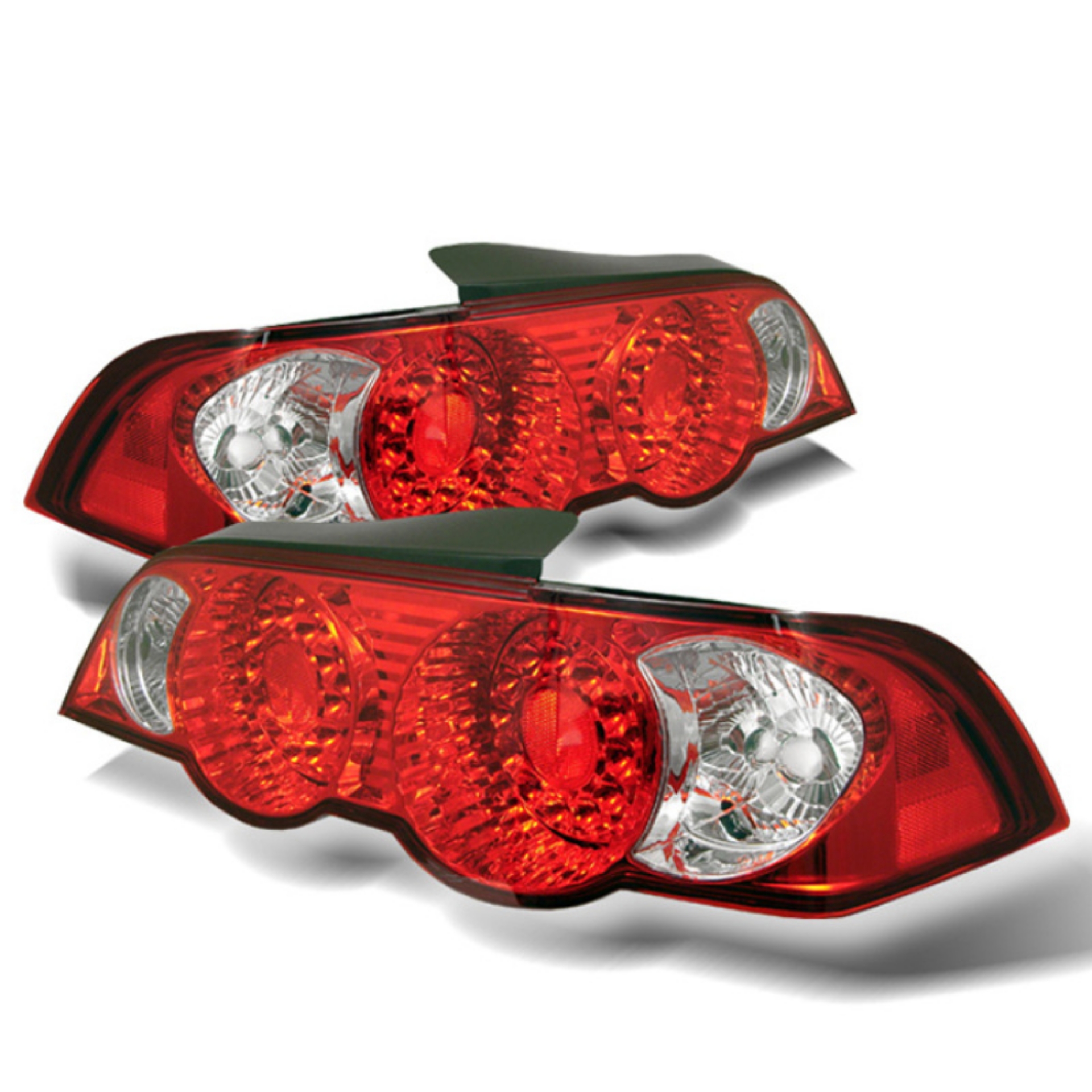 Picture of Spyder Acura RSX 02-04 LED Tail Lights Red Clear ALT-YD-ARSX02-LED-RC