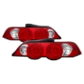 Picture of Spyder Acura RSX 02-04 LED Tail Lights Red Clear ALT-YD-ARSX02-LED-RC