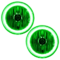 Picture of Oracle 05-10 Chrysler 300C Pre-assembled Halo Fog Lights - Green