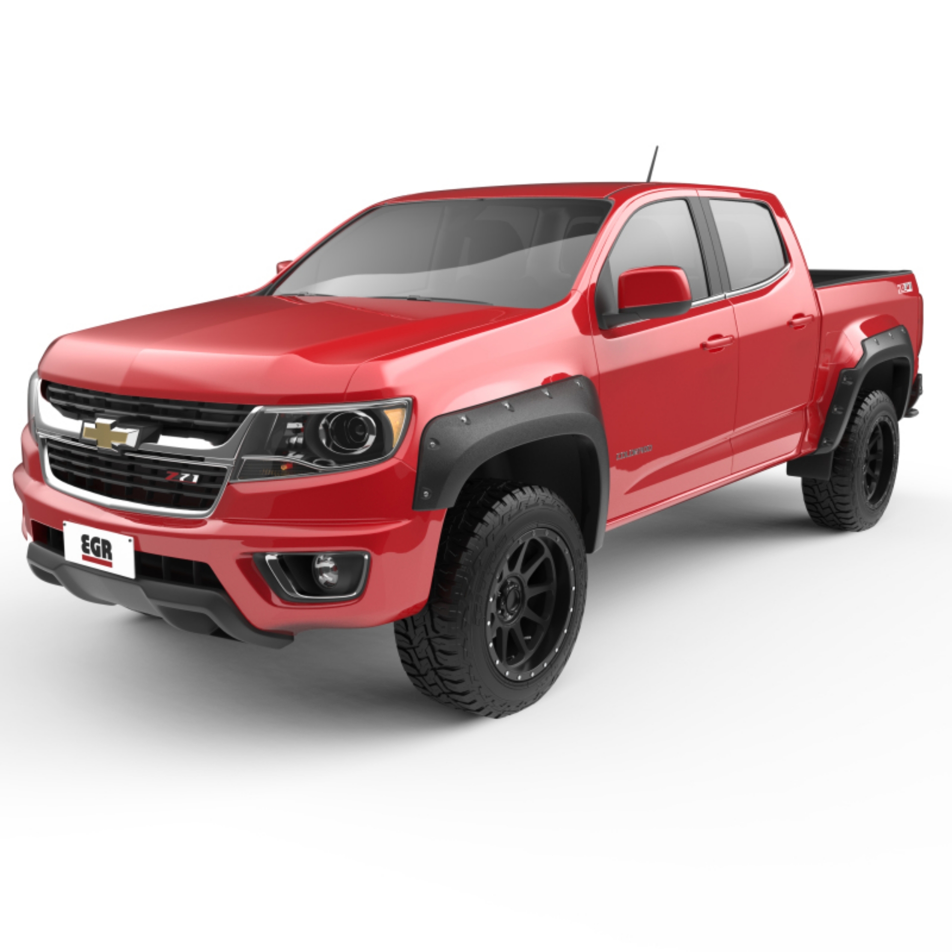 Picture of EGR 15-22 Chevrolet Colorado Bolt-On Style Fender Flares - Set - Black