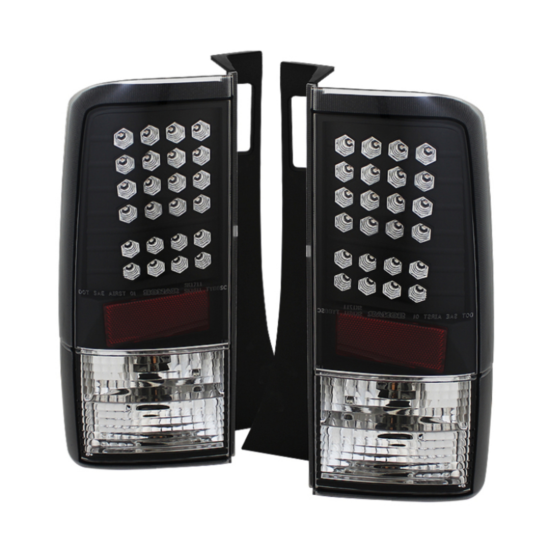 Picture of Spyder Scion XB 03-07 LED Tail Lights Black ALT-YD-TSXB03-LED-BK
