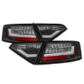 Picture of Spyder Audi A5 08-12 LED Tail Lights Black ALT-YD-AA508-LED-BK
