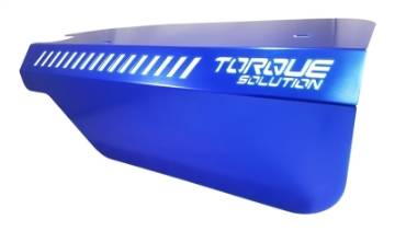 Picture of Torque Solution Engine Pulley Cover 2015+ Subaru WRX-2014+ Forester XT - Blue