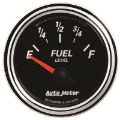 Picture of Autometer Designer Black II 52mm 240 Ohm Empty-33 Ohm Full Fuel Level Gauge