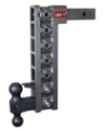 Picture of Gen-Y Mega Duty 2in Shank 15in Drop 10K Hitch w-GH-031 Dual-Ball-GH-032 Pintle Lock