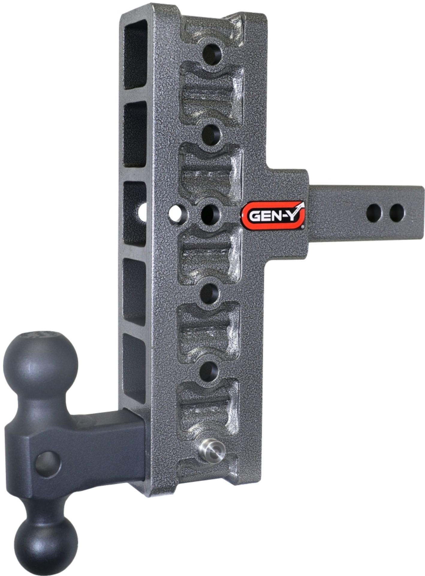Picture of Gen-Y Mega Duty 2in Shank 7-5in Offset Drop 1-5K TW 10K Hitch w-GH-031 Dual-Ball