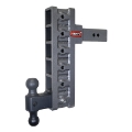 Picture of Gen-Y Mega Duty 2-5in Shank 12in Offset Drop 3K TW 21K Hitch w-GH-061 Dual-Ball