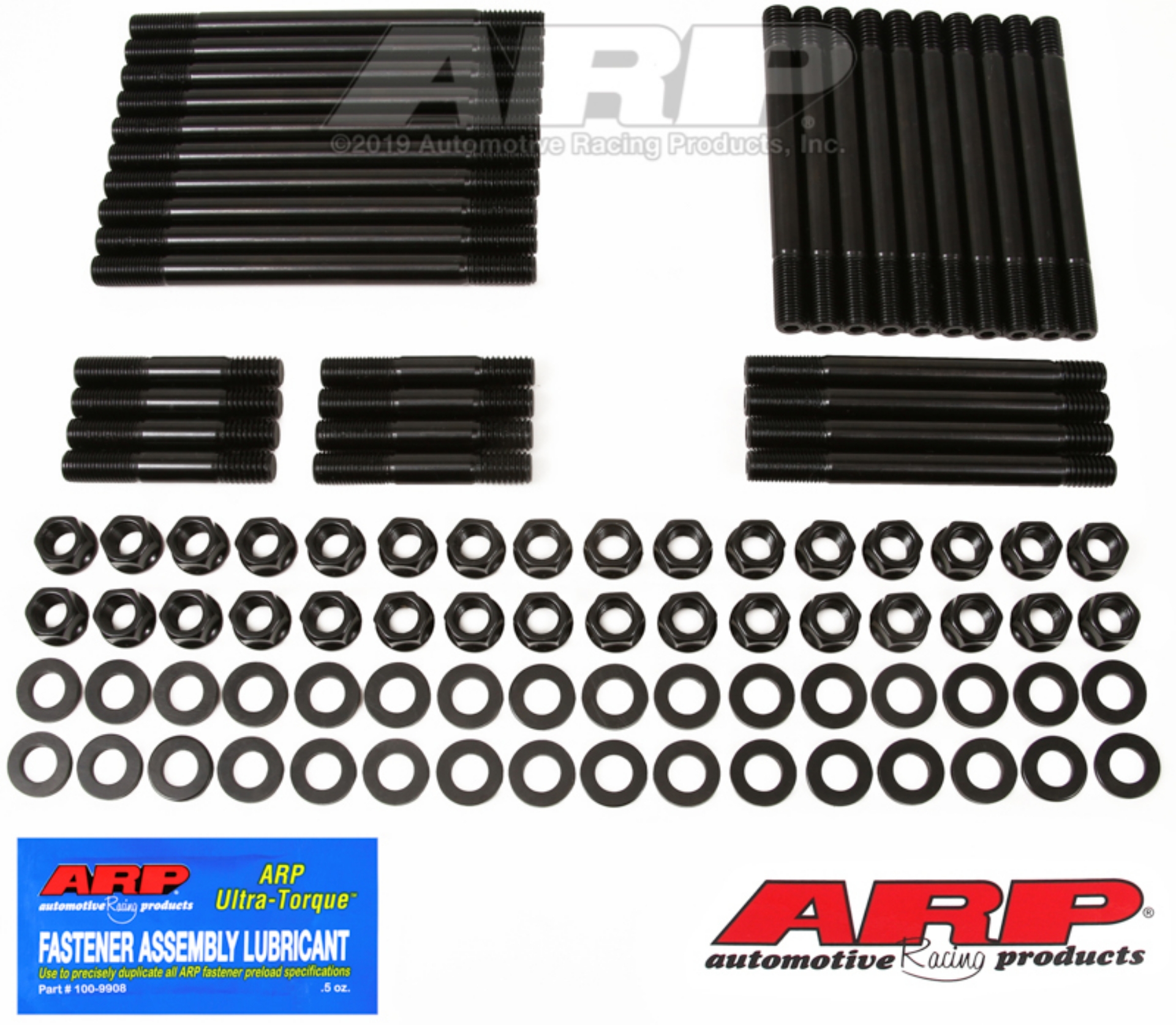 Picture of ARP Chevy Big Block MKIV w- Merlin Heads 10 long Exhaust Stud Hex Head Stud Kit