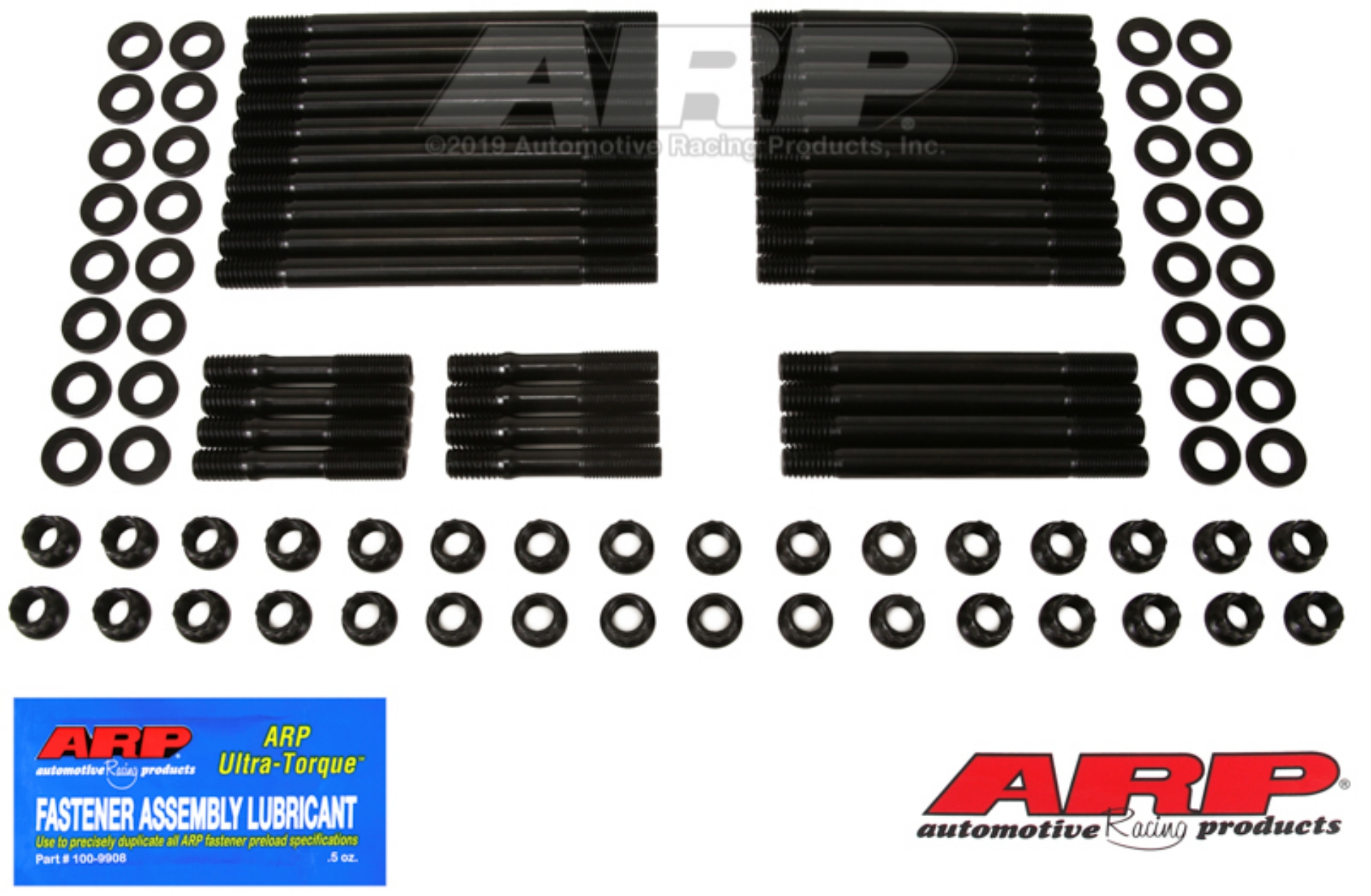 Picture of ARP Chevy Big Block MKIV w- Merlin Heads 10 long Exhaust Stud Undercut 12pt Head Stud Kit