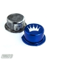 Picture of Turbo XS 15-16 Subaru WRX Billet Aluminum Vacuum Pump Cover - Blue