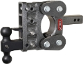 Picture of Gen-Y The Boss Torsion-Flex 2in Shank 5in Drop 10K Hitch w-GH-031 Dual-Ball-GH-032 Pintle Lock