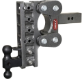 Picture of Gen-Y The Boss Torsion-Flex 2-5in Shank 10in Drop 16K Hitch w-GH-051 Dual-Ball-GH-032 Pintle Lock