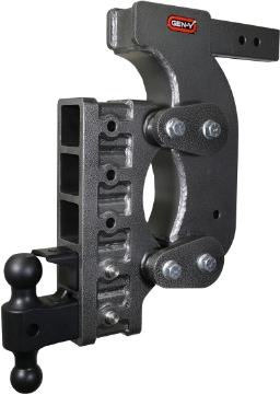 Picture of Gen-Y The Boss Torsion-Flex 2-5in Receiver 18in Drop Hitch w-Dual-Ball-Pintle Lock-Stab Kit