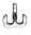 Picture of Gen-Y Hulk 2-0 16K Tow Hook 2in Shank - Black-White