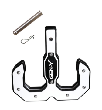 Picture of Gen-Y Hulk 2-0 16K Tow Hook 2in Shank w-GH-099 Pin-GH-011 Clip - Black-White