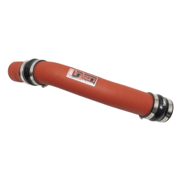 Picture of Injen 17-22 Ford F250-F-350-F-450-F-550 V8-6-7L Turbo Diesel Wrnkl Red Intercooler Hot Side Piping