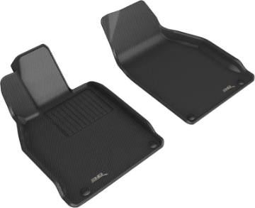 Picture of 3D MAXpider 12-19 Porsche 911 Conv-S-4-4S-GTS-Targa-Turbo-T-GTZ Kagu 1st Row Floormat - Black