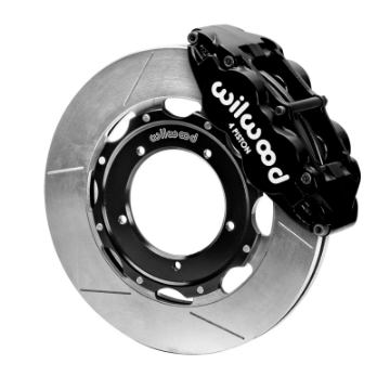 Picture of Wilwood 69-89 Porsche 911 Front Superlite Brake Kit 3-5in MT Slotted Face - Black