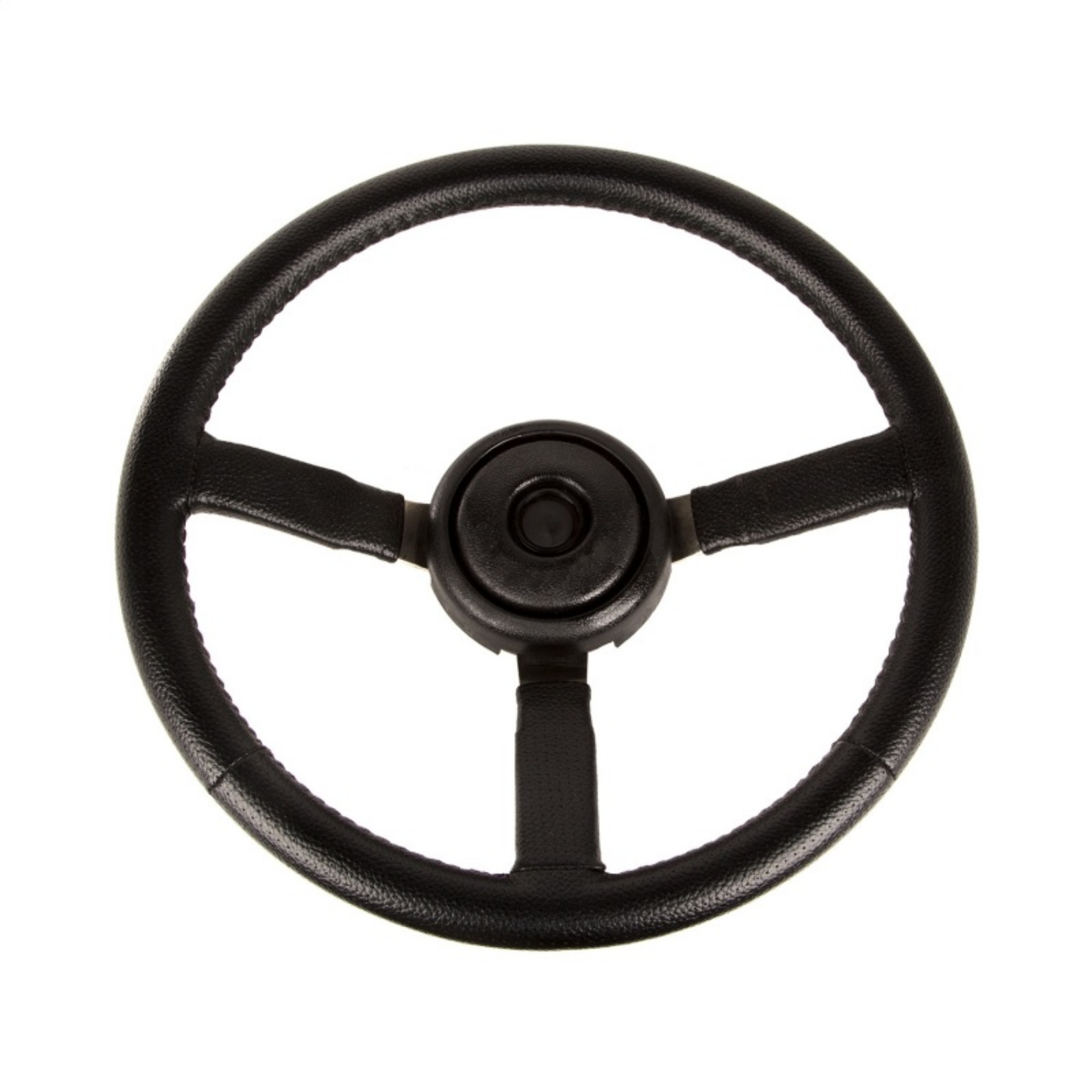 Picture of Omix Steering Wheel Sport Leather Black- Jeep XJ-YJ