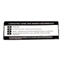 Picture of Omix Transfer Case Sunvisor Decal 94-98 Jeep Models