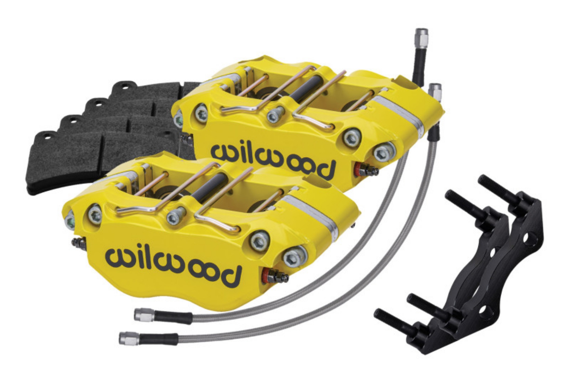 Picture of Wilwood 69-83 Porsche 911 Rear Dynapro Caliper Kit 3in MT - Yellow