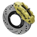 Picture of Wilwood 69-83 Porsche 911 Front Superlite Brake Kit 3-5in MT Drilled & Slotted - Yellow