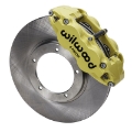 Picture of Wilwood 69-83 Porsche 911 Front Superlite Brake Kit 3-5in MT Plain Face - Yellow