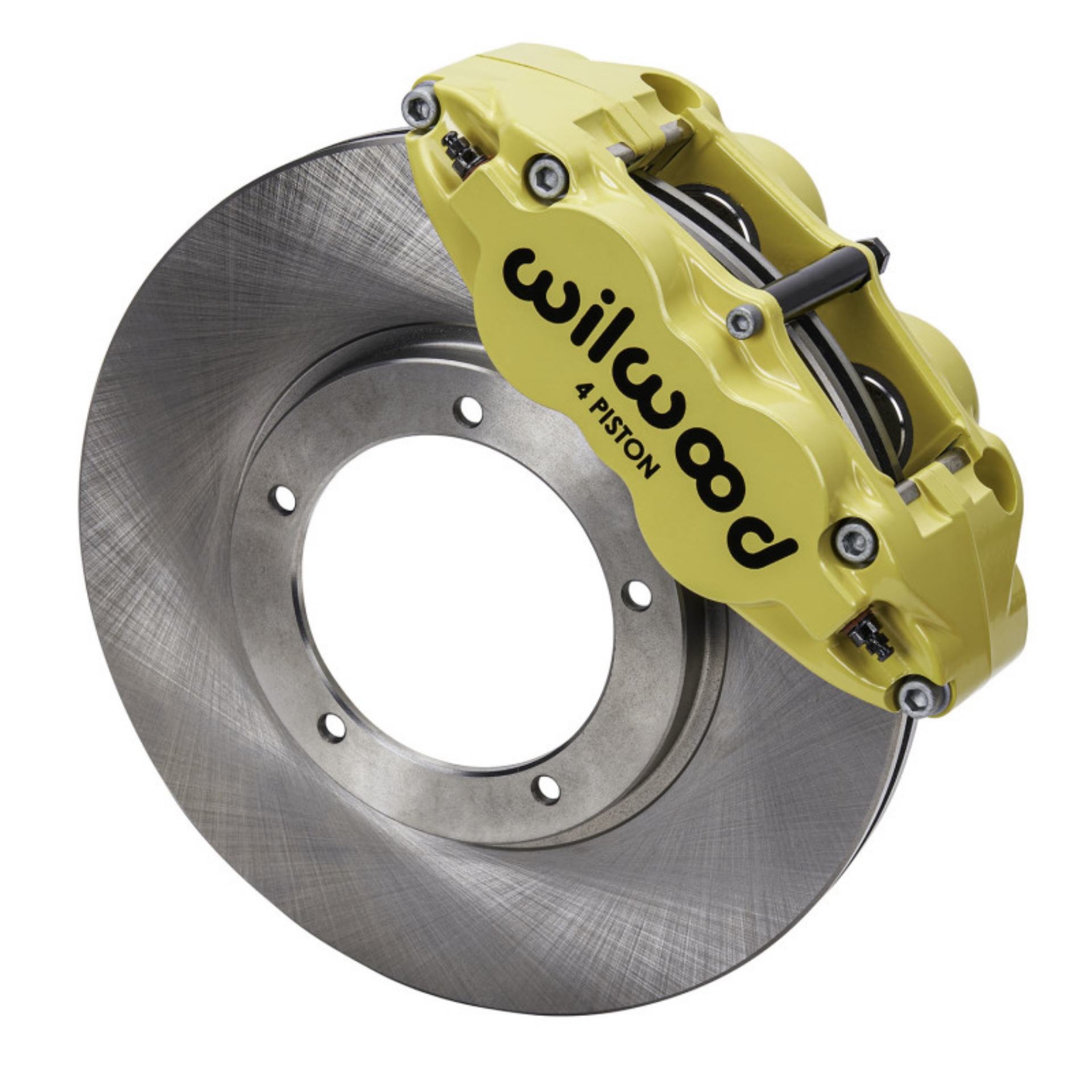 Picture of Wilwood 69-83 Porsche 911 Front Superlite Brake Kit 3-5in MT Plain Face - Yellow