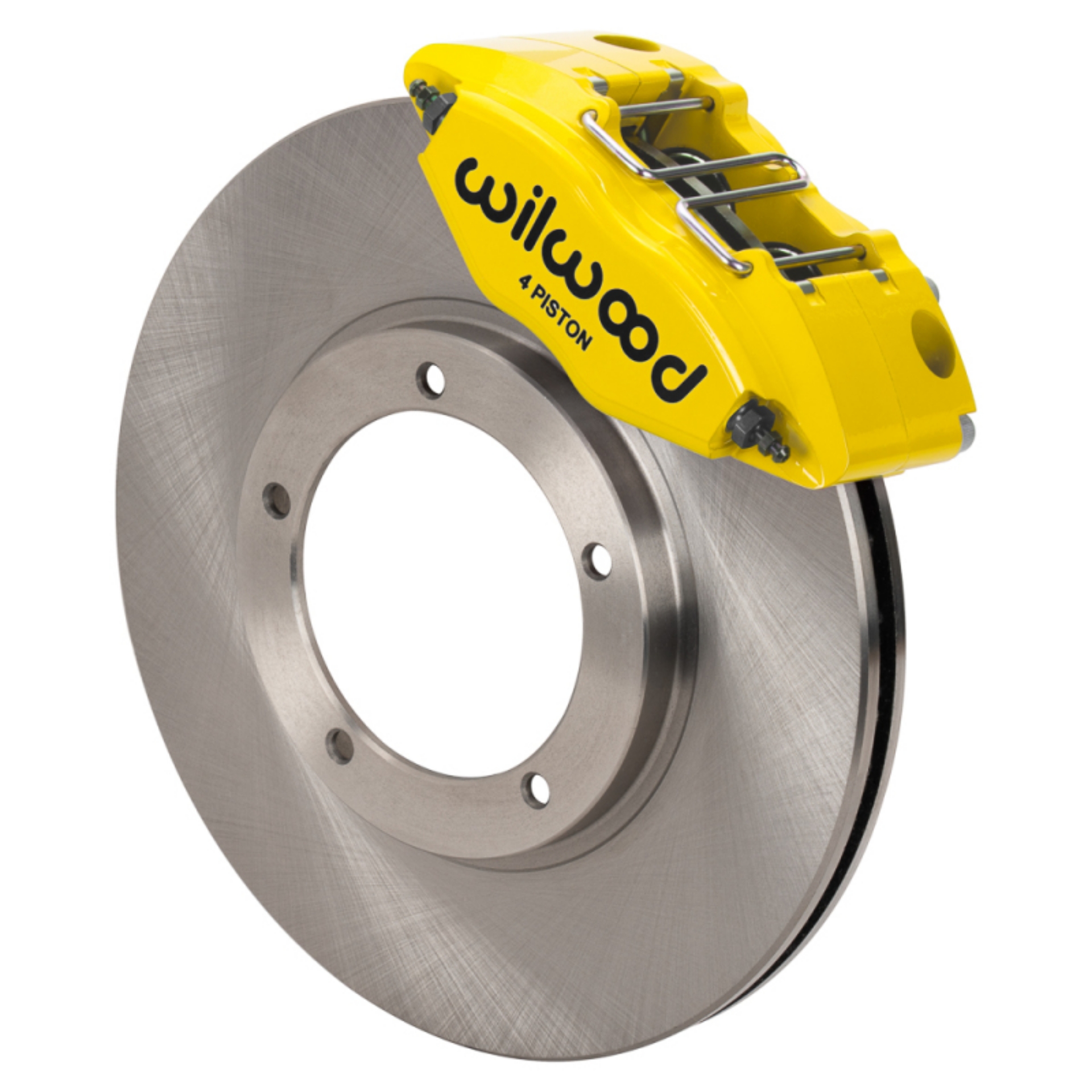 Picture of Wilwood 69-74 Porsche 911 Front Powerlite Brake Kit 3in MT Plain Face - Yellow