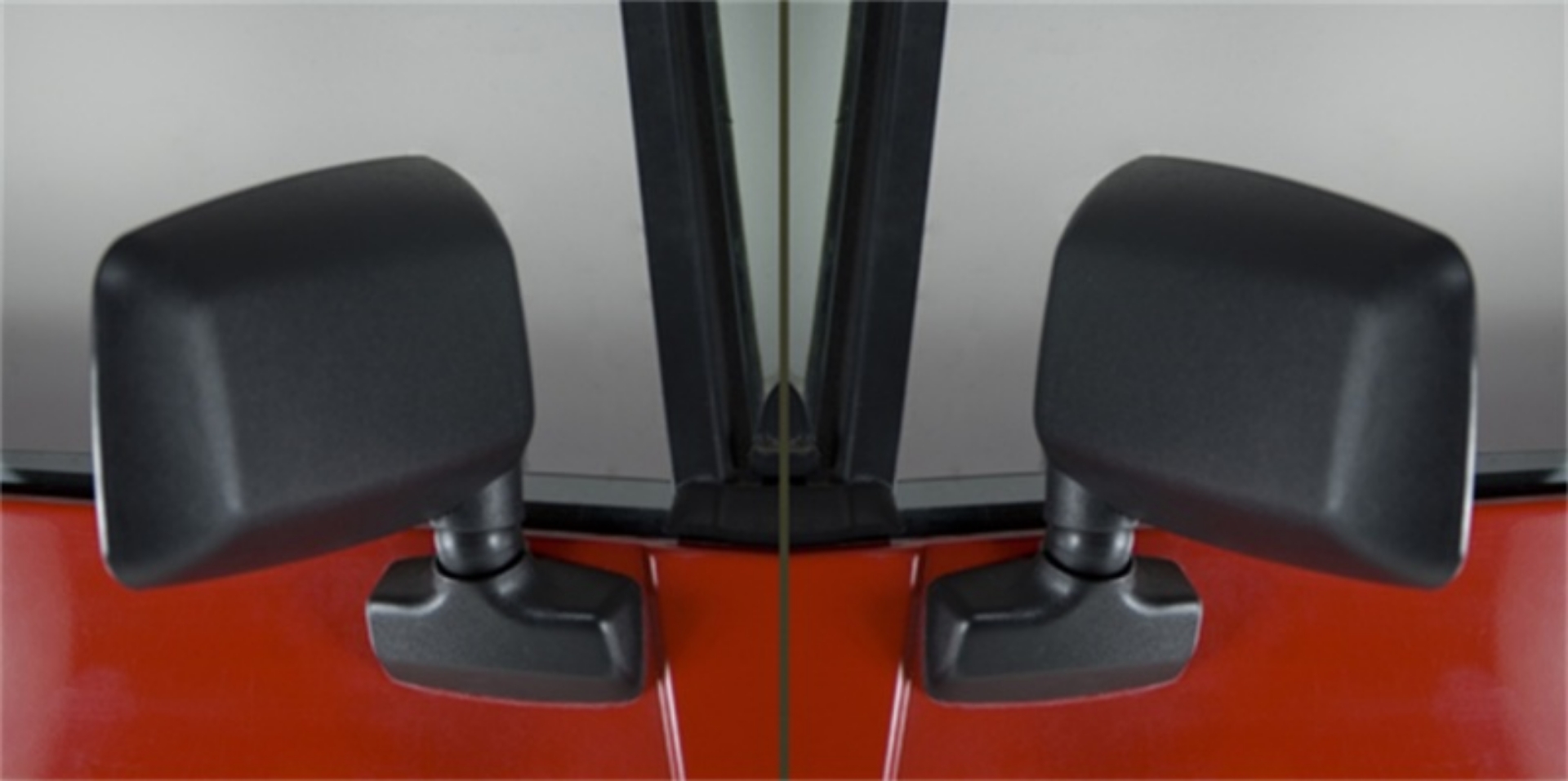 Picture of Omix Door Mirror Kit Black- 87-95 Jeep Wrangler YJ