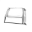Picture of Omix LH Chrome Headlight Bezel 84-01 Cherokee XJ