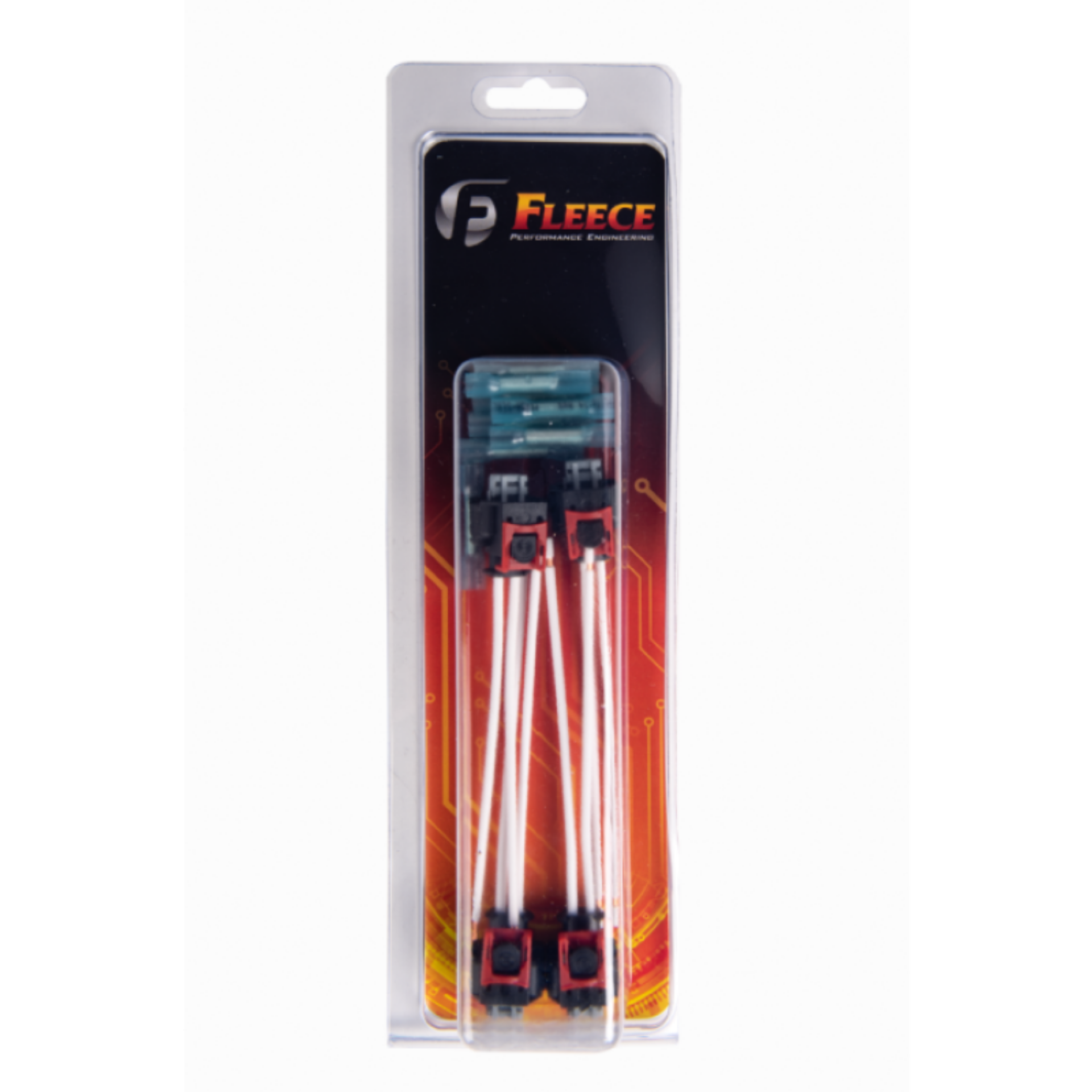 Picture of Fleece Performance 17-22 GM 2500-3500 Duramax Replacement Fuel Injector Connector w-Pigtail 4 Pack