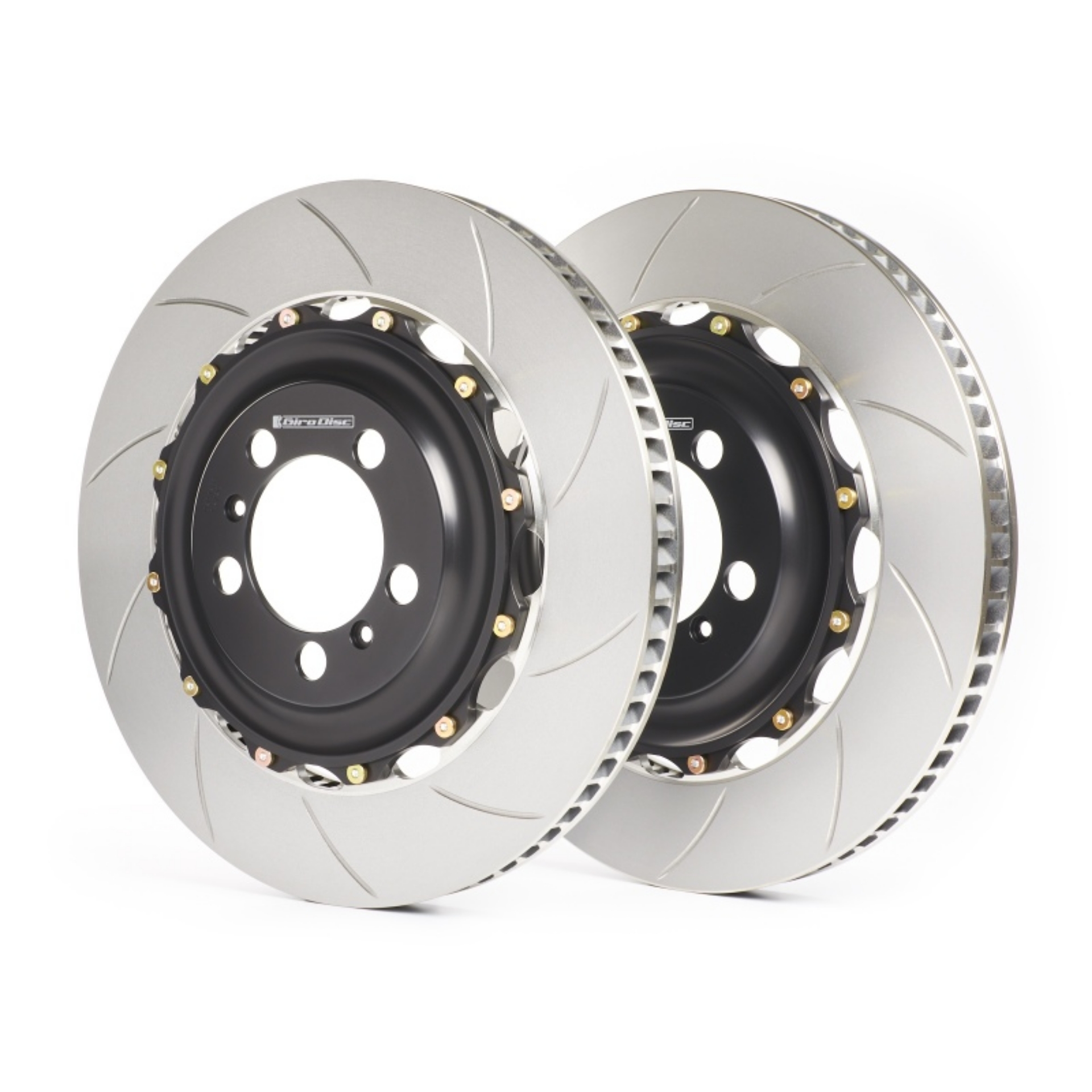 Picture of GiroDisc 10-13 Audi TT RS 8J Zinc Plated Slotted Front Rotors