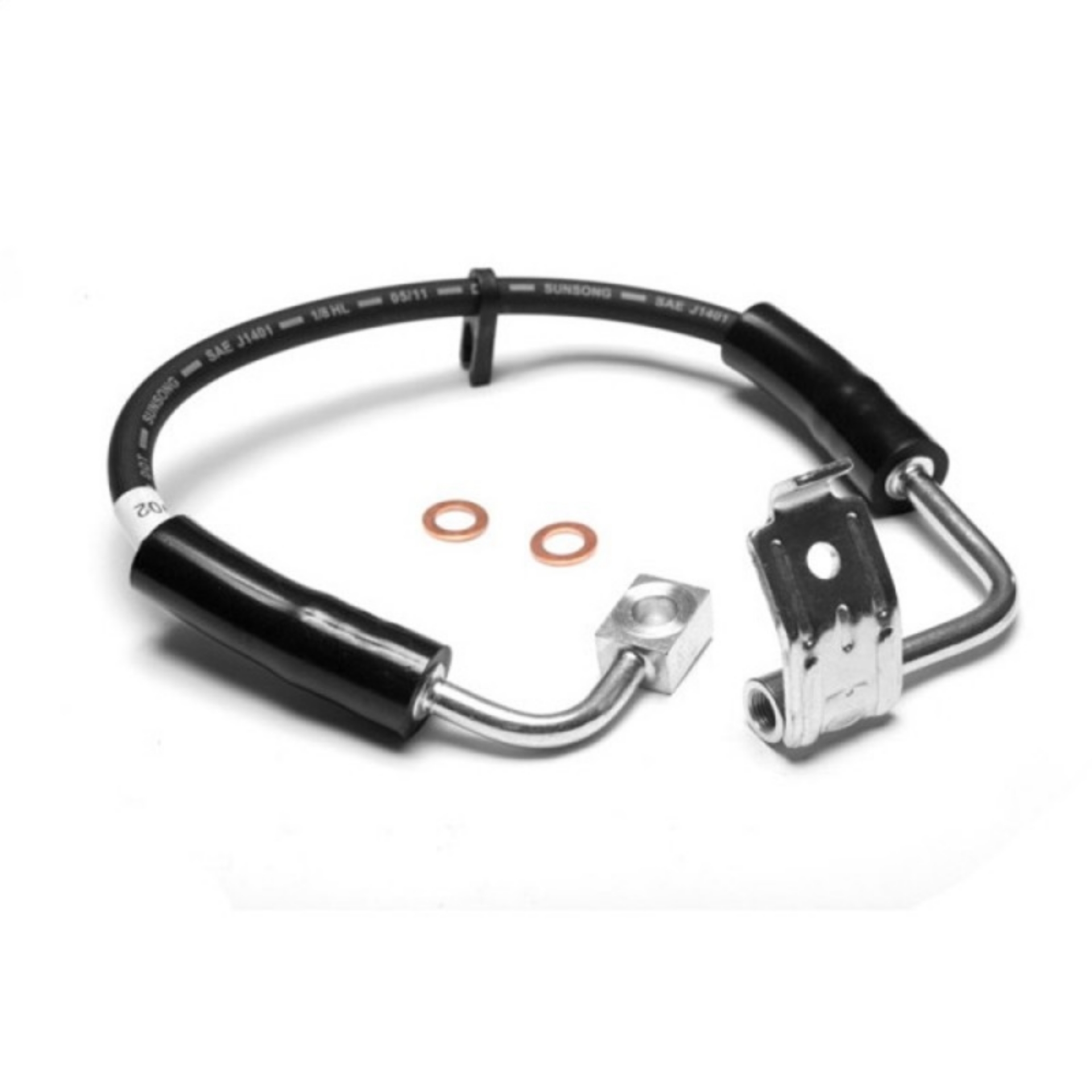 Picture of Omix Front Brake Hose Right 07-18 Jeep Wrangler JK