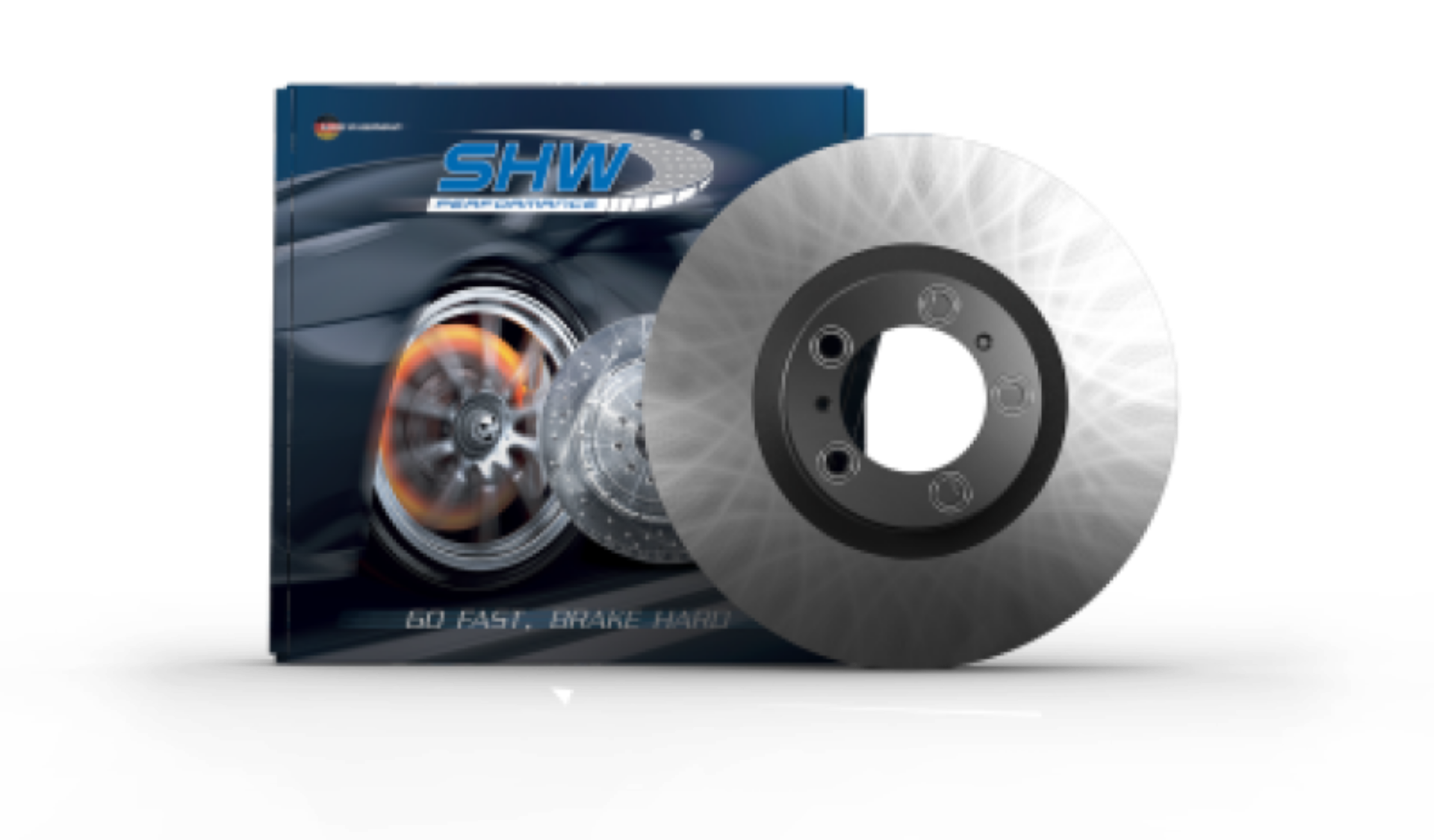 Picture of SHW 19-22 Porsche Macan 2-0L V6 Front Left Smooth Monobloc Brake Rotor 95B615301AB