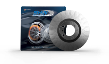 Picture of SHW 19-22 Porsche Macan 2-0L V6 Front Left Smooth Monobloc Brake Rotor 95B615301AB