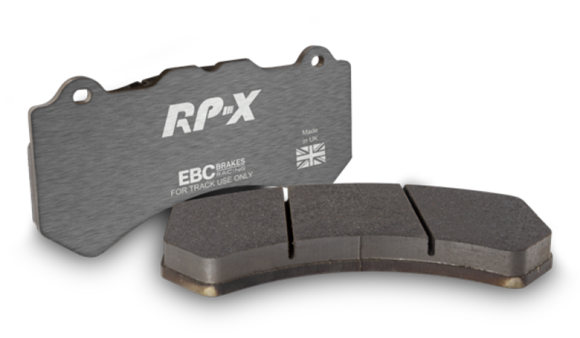 Picture of EBC Racing 12-14 Volkswagen Golf R Mk6 2-0T RP-X Race Rear Brake Pads