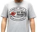 Picture of RockJock T-Shirt w- Vintage Logo Gray Small Print on the Front