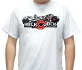 Picture of RockJock T-Shirt w- Logo and Jeep White XXXL Print on the Front